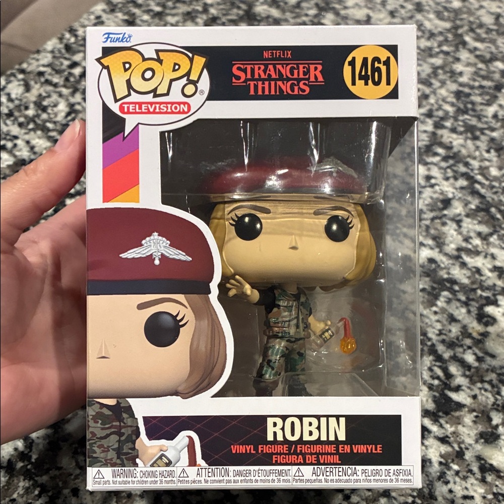 Funko Pop! Robin with Red Hat and Camouflage Outfit